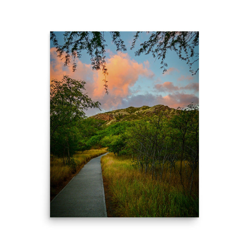 Diamond Head Trail - Poster