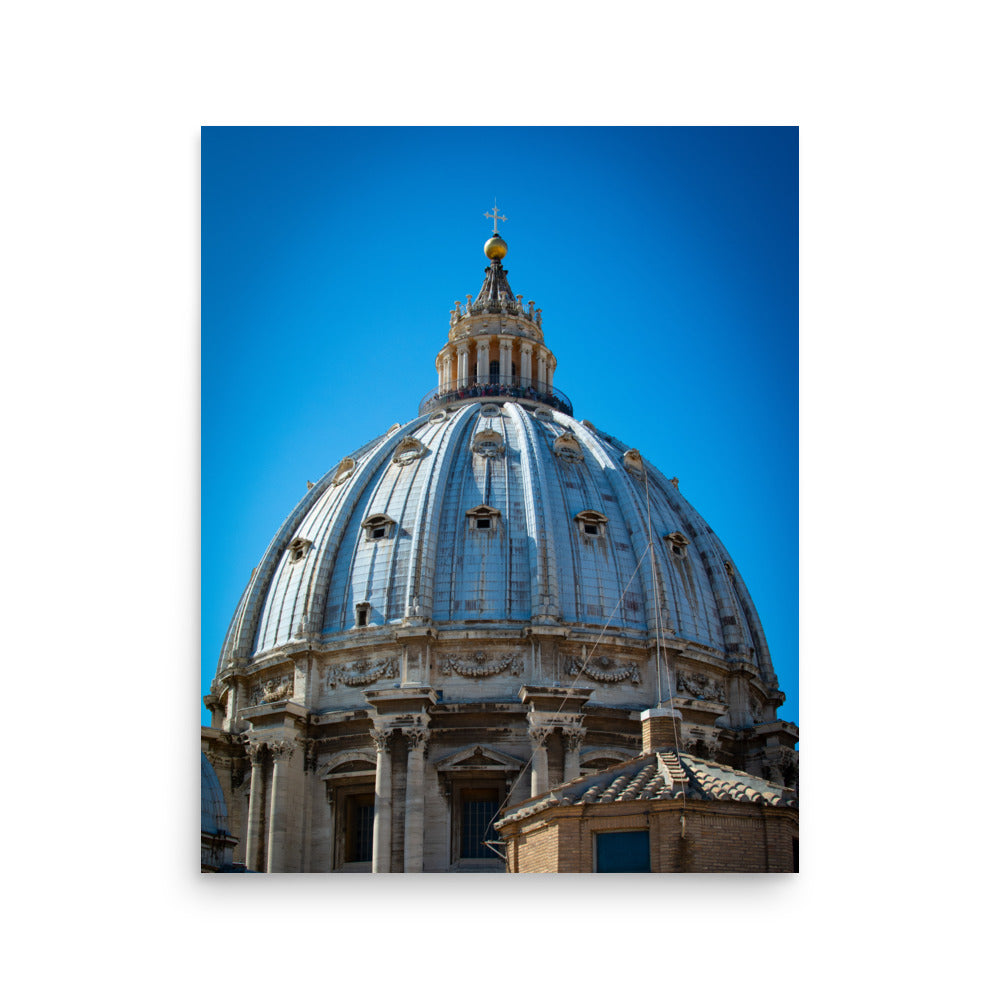 St. Peter's Basilica Dome - Poster