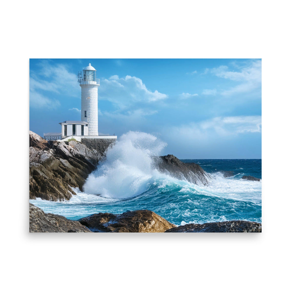 Coastal Lighthouse - Poster