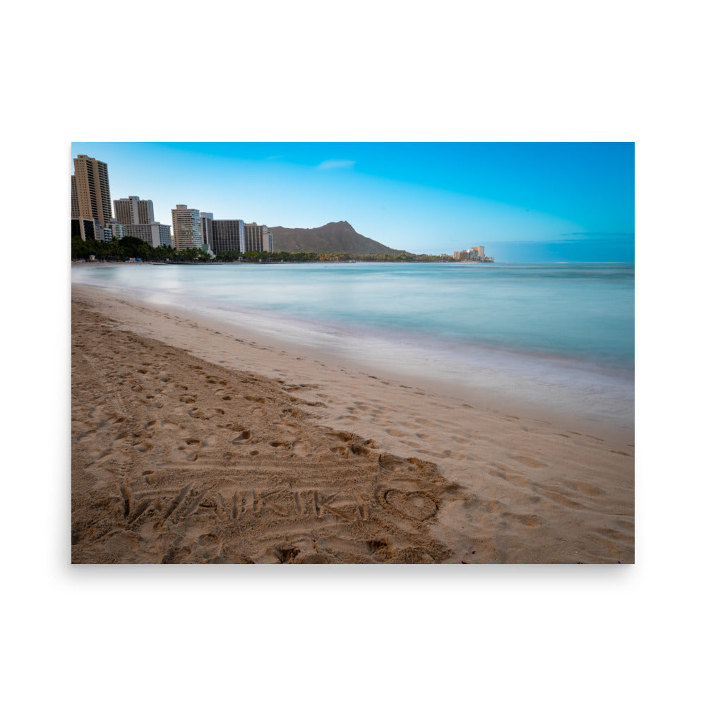 Waikiki Beach - Poster