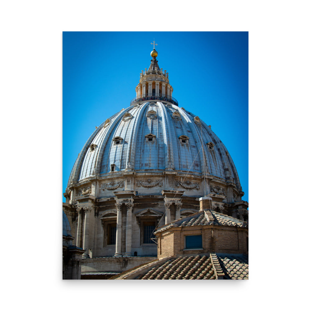 St. Peter's Basilica Dome - Poster