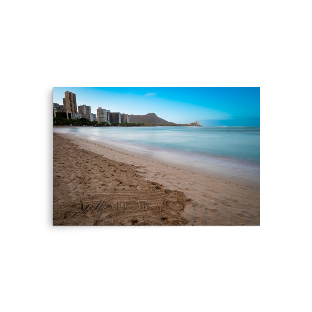 Waikiki Beach - Poster