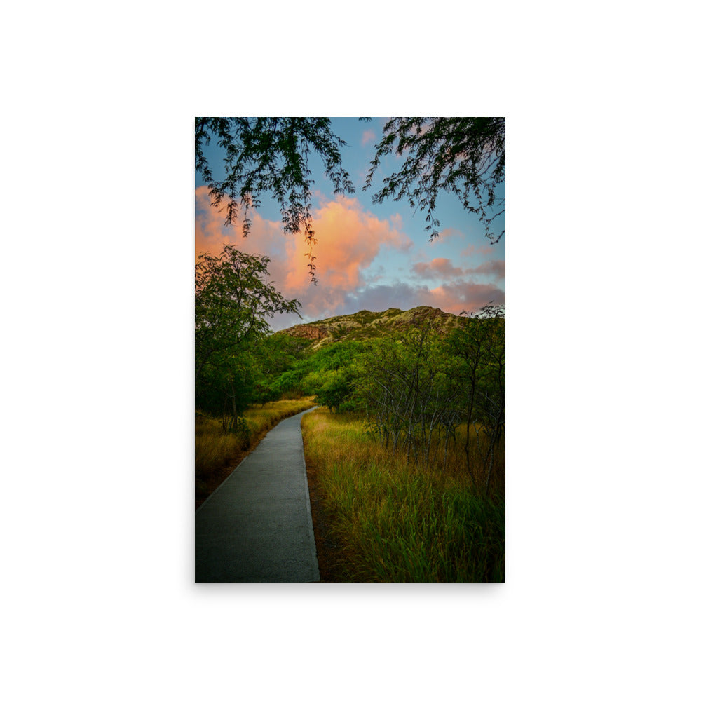 Diamond Head Trail - Poster