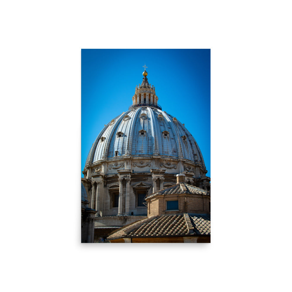 St. Peter's Basilica Dome - Poster