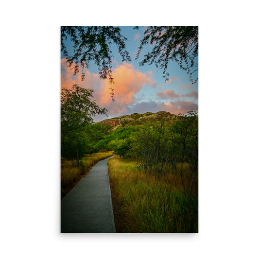 Diamond Head Trail - Poster