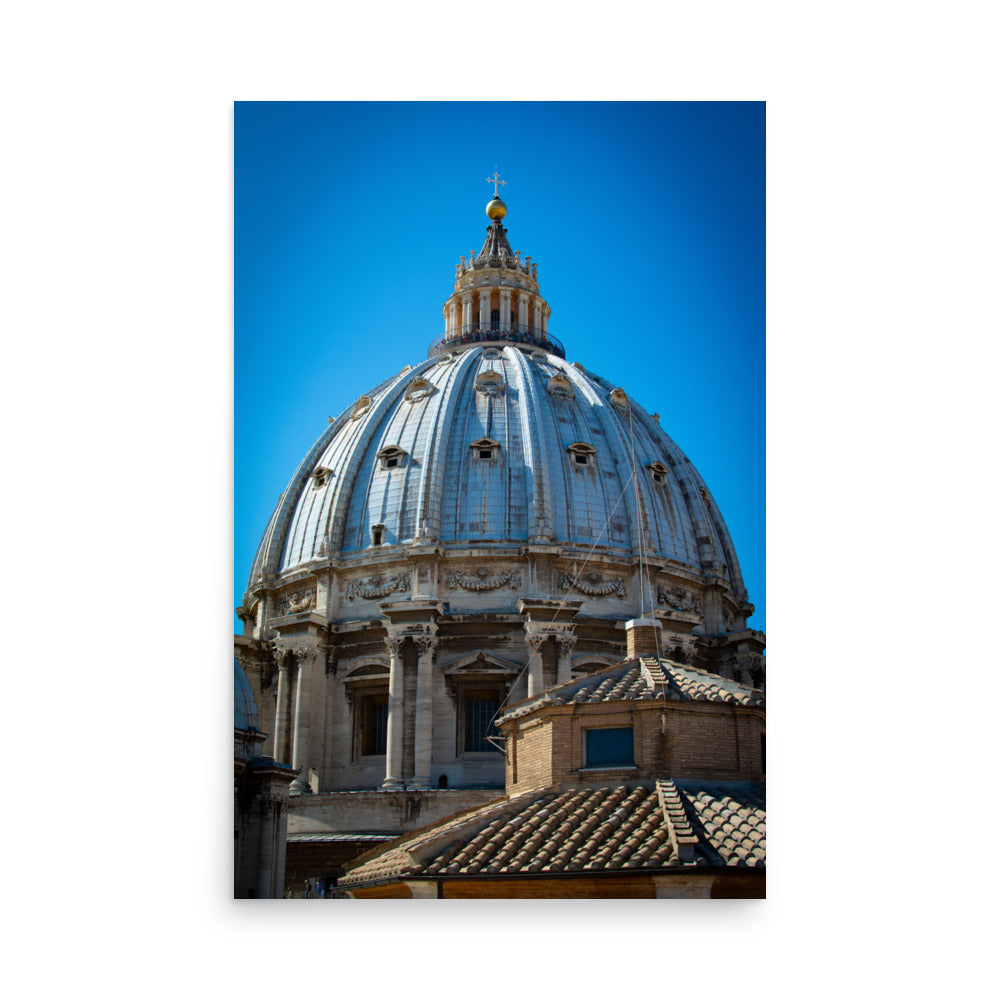 St. Peter's Basilica Dome - Poster