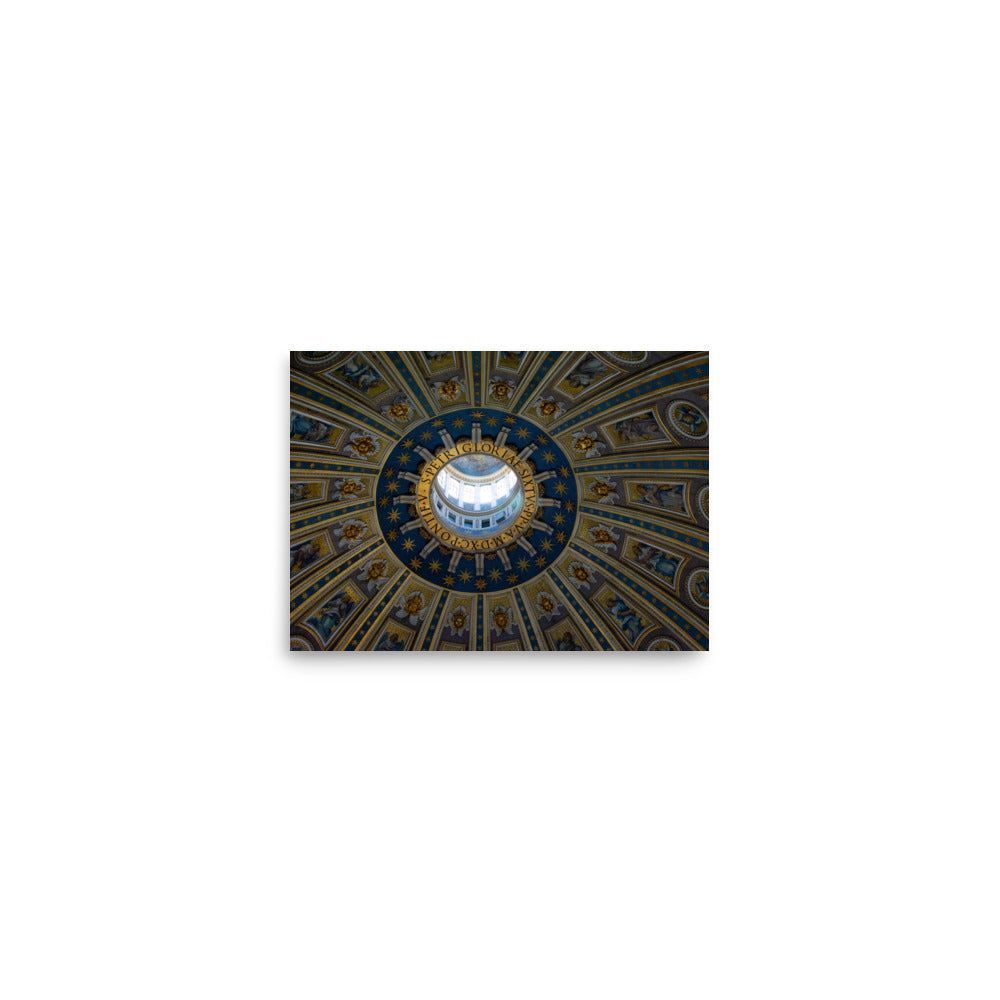 St. Peter's Basilica Interior Dome - Poster