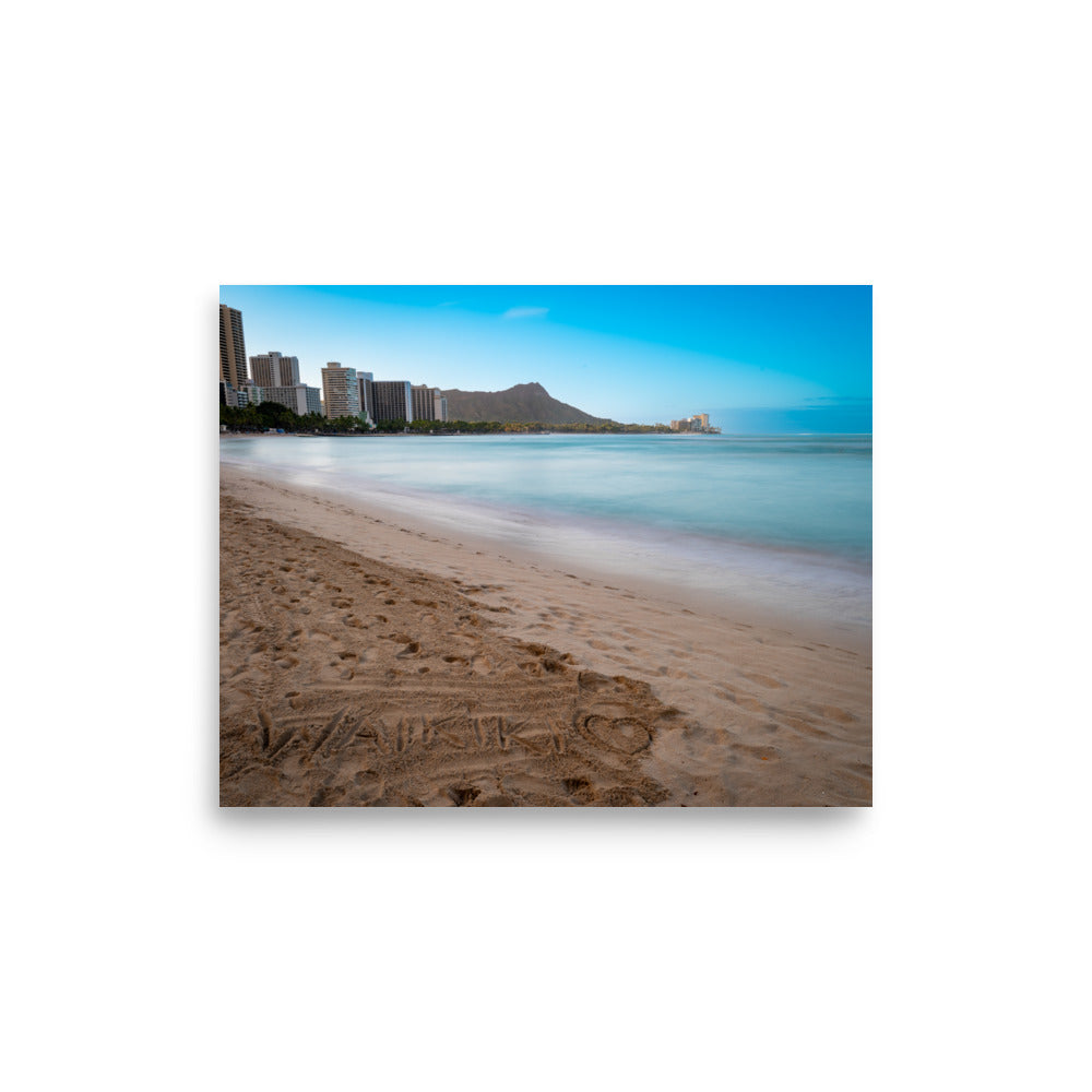 Waikiki Beach - Poster