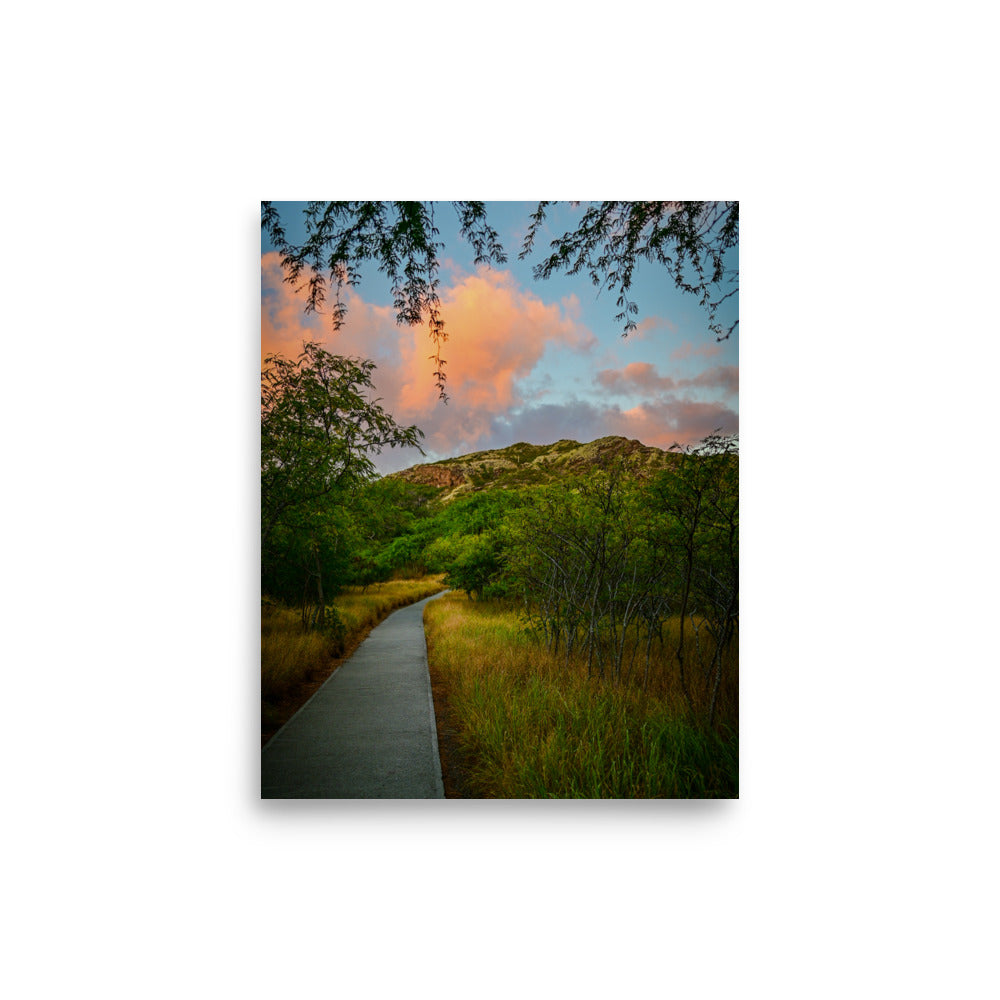 Diamond Head Trail - Poster