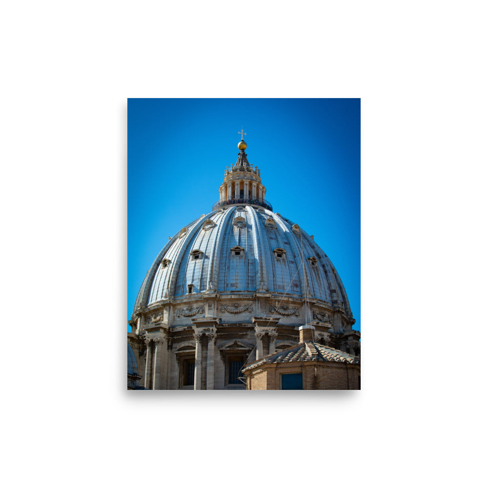 St. Peter's Basilica Dome - Poster