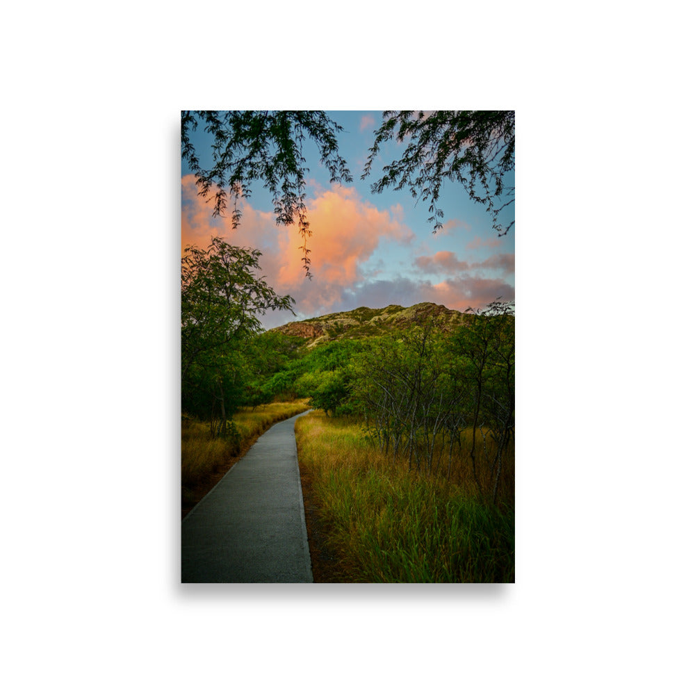 Diamond Head Trail - Poster