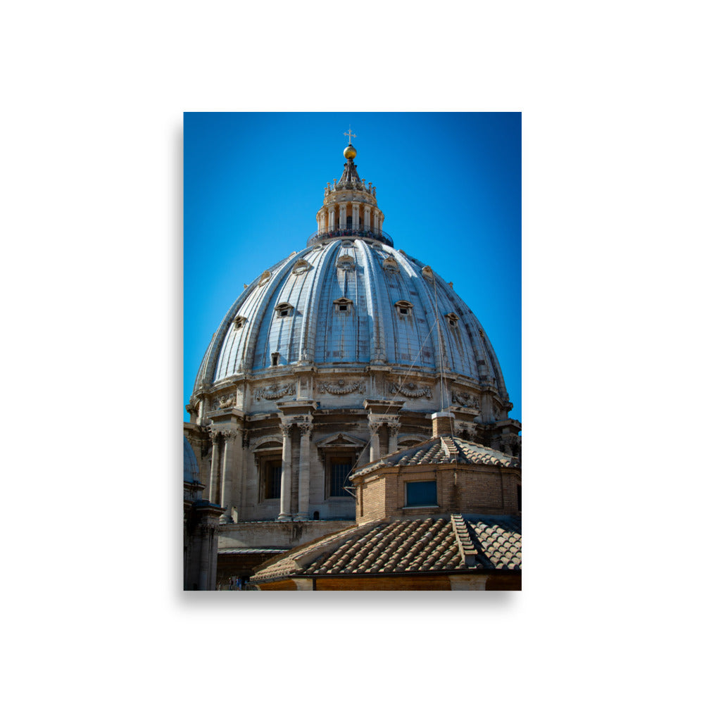 St. Peter's Basilica Dome - Poster