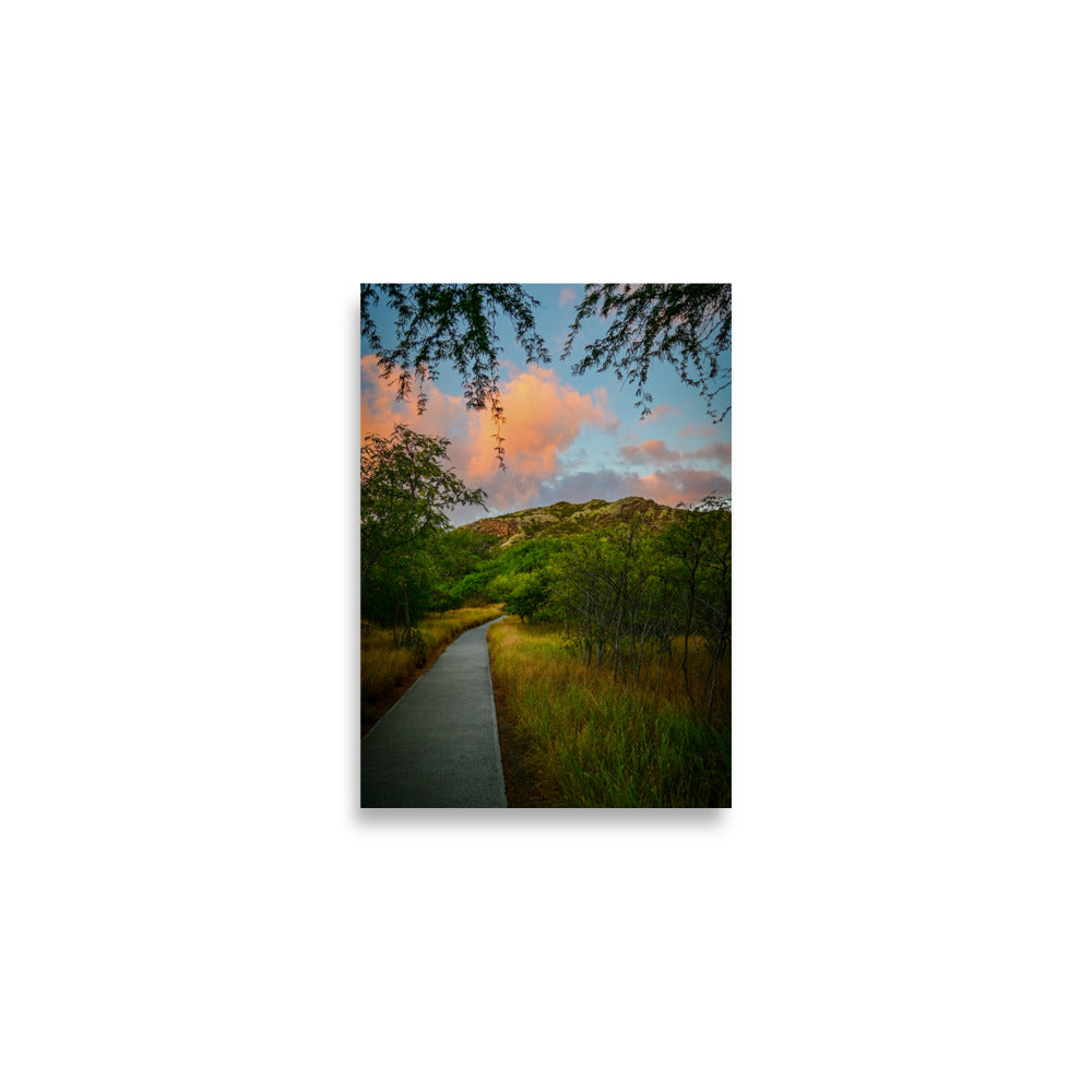 Diamond Head Trail - Poster