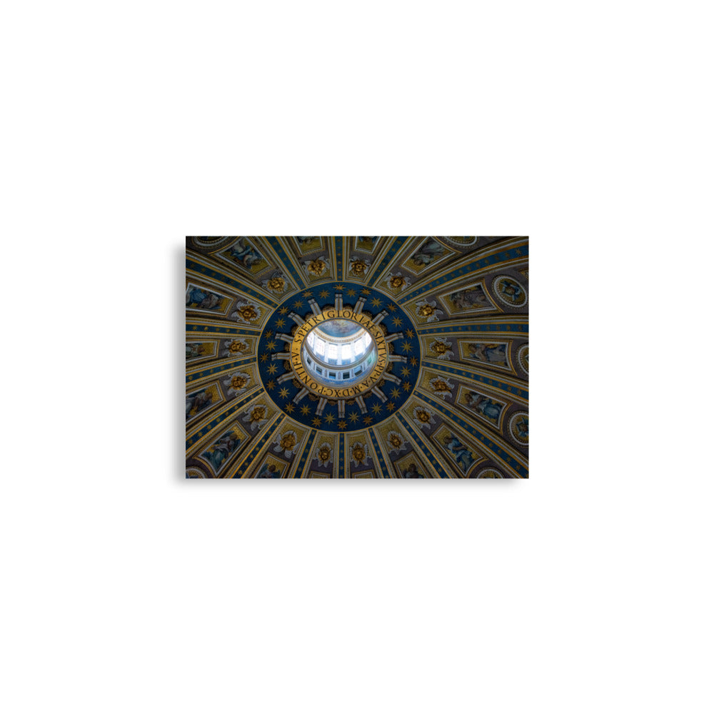 St. Peter's Basilica Interior Dome - Poster