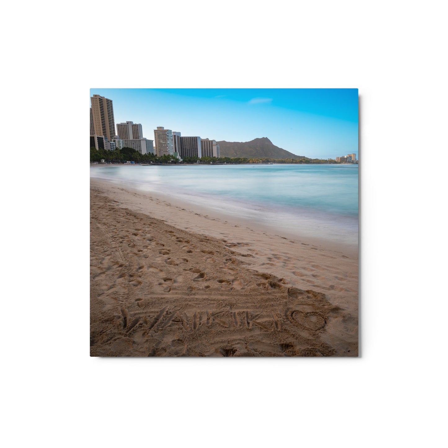 Waikiki Beach - Metal prints