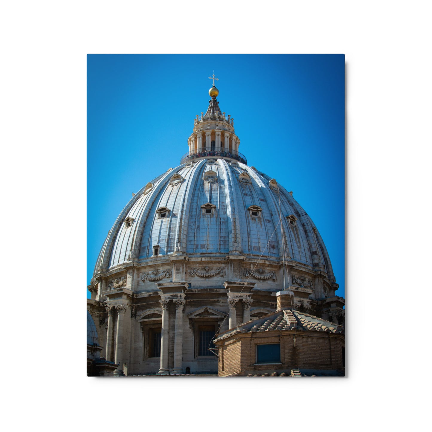 St. Peter's Basilica Dome - Metal prints