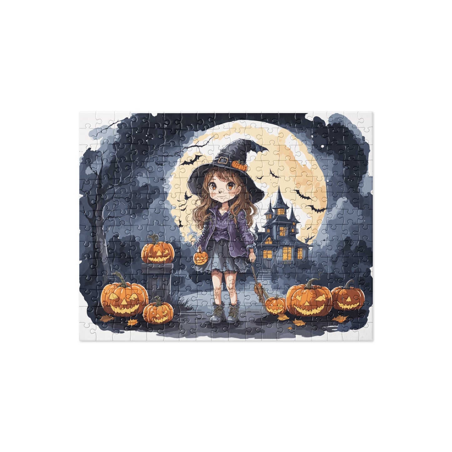 Scary Halloween Night - Jigsaw puzzle