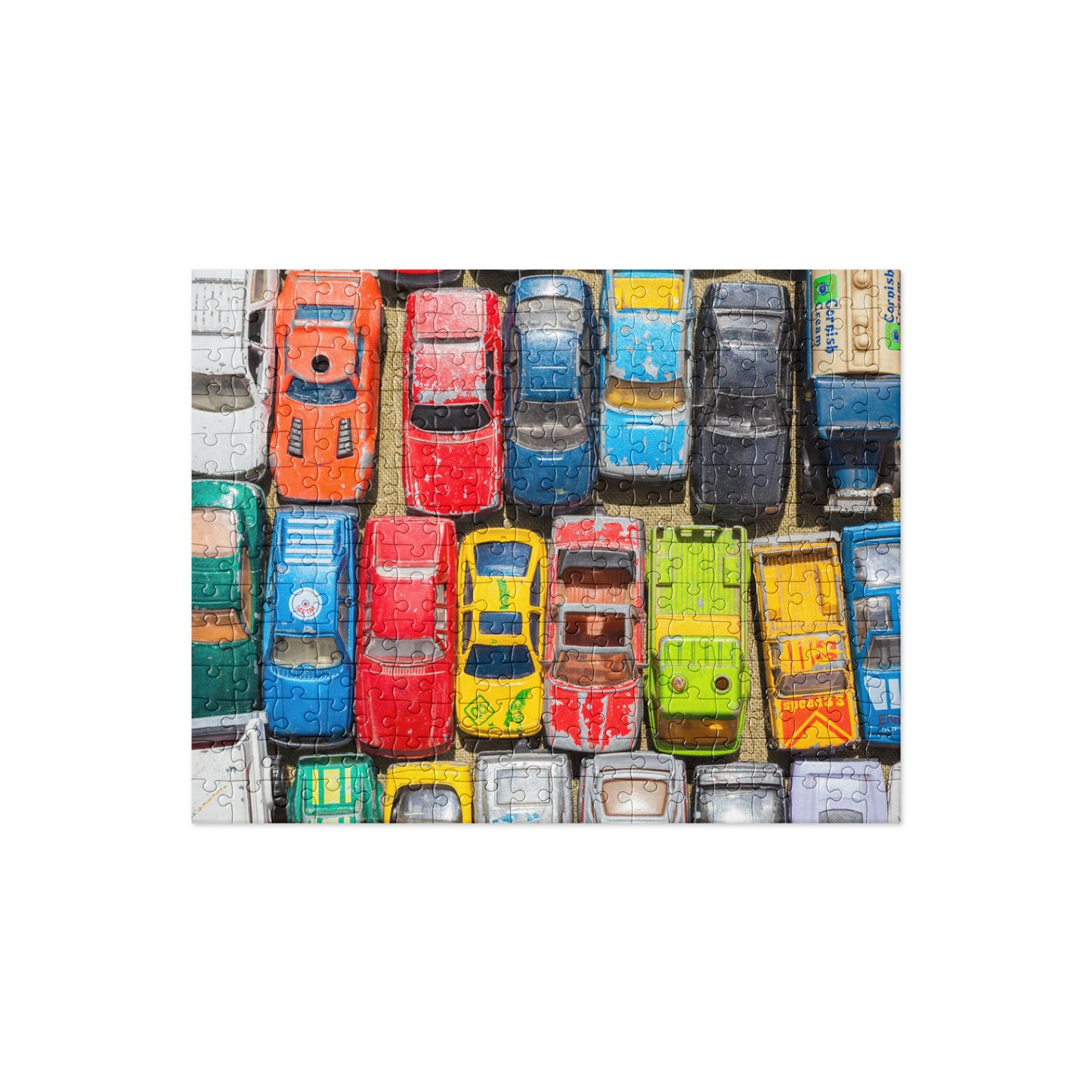 Toy Cars Lineup - Jigsaw puzzle