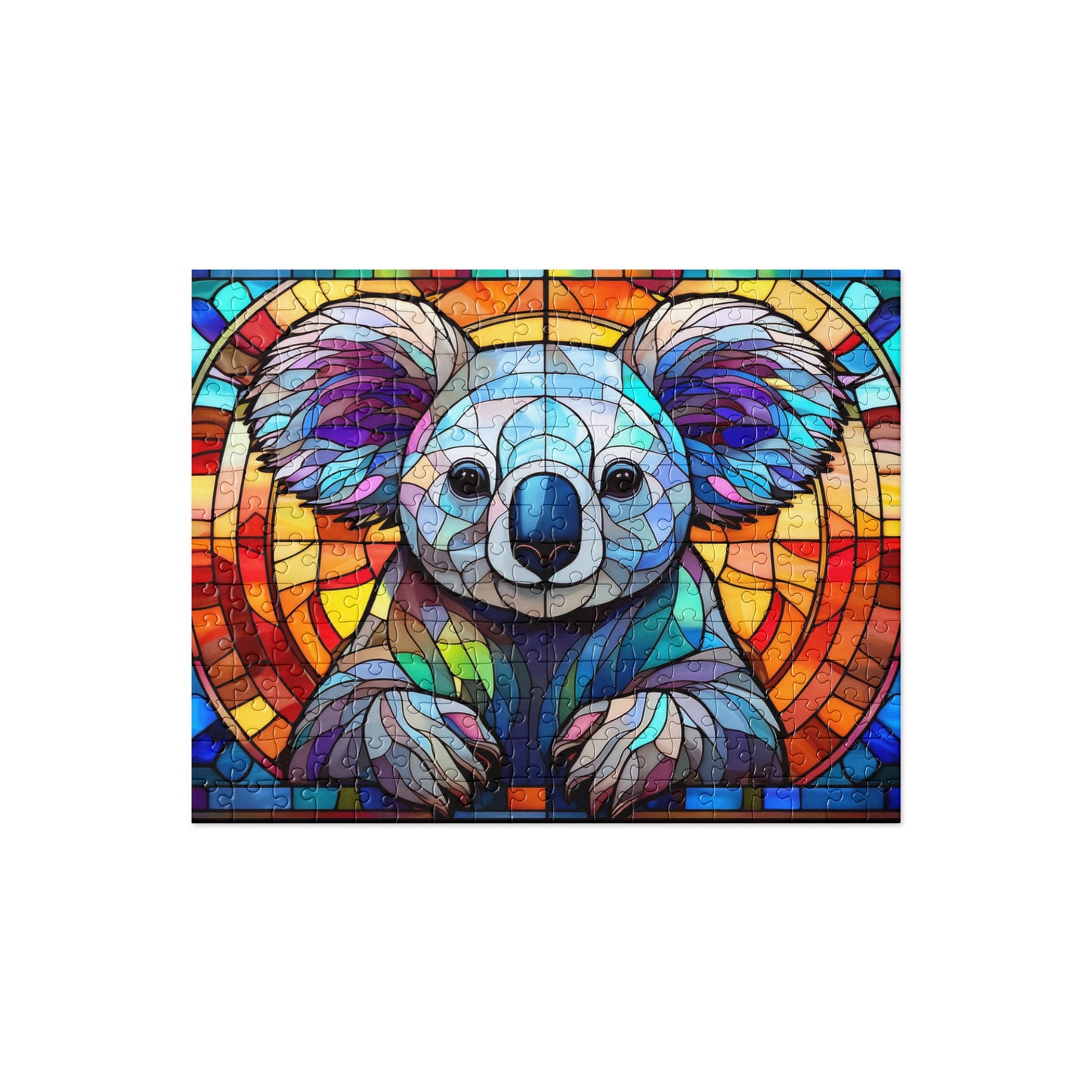 Koala Stained Glass - Jigsaw puzzle