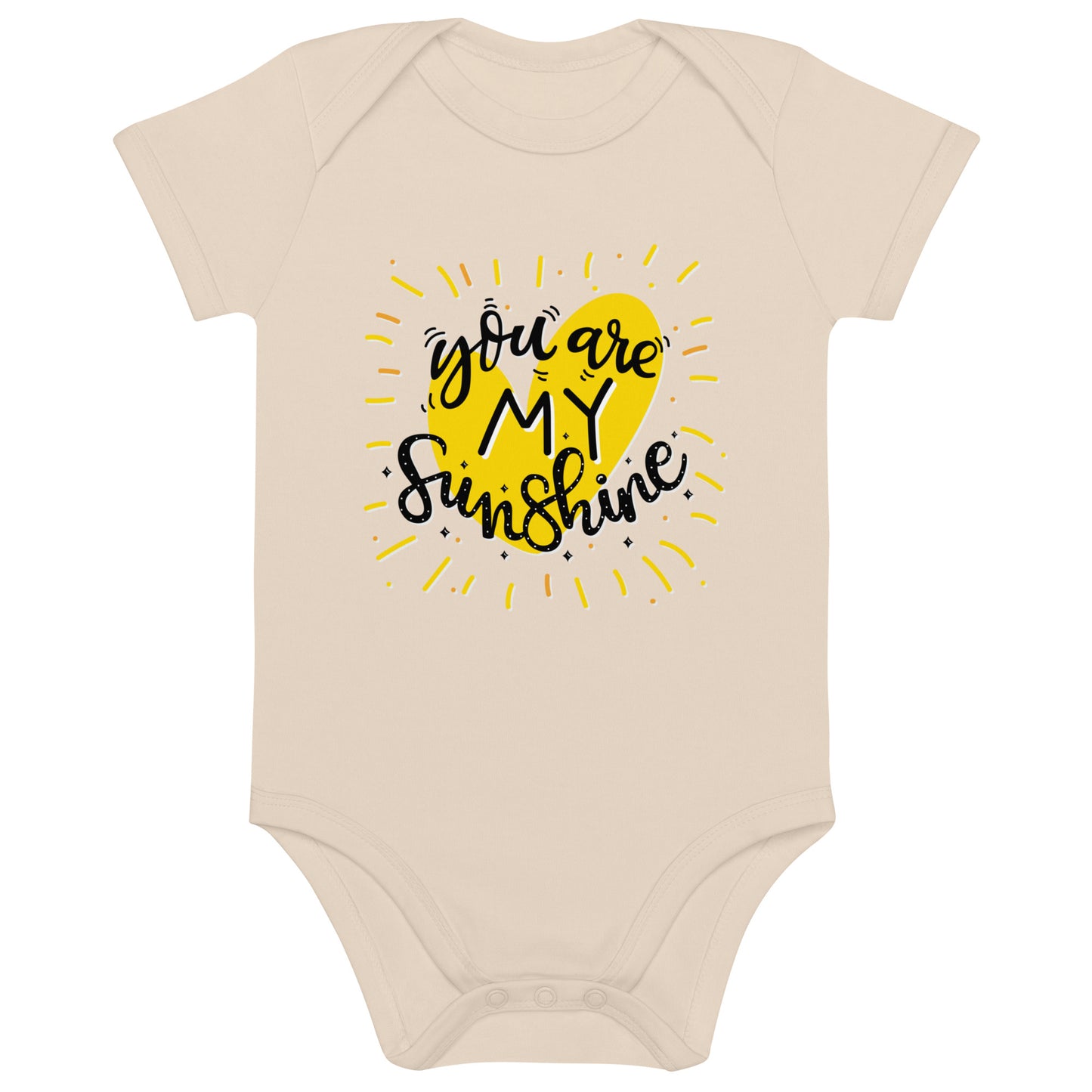 You are my sunshine - Organic cotton baby bodysuit