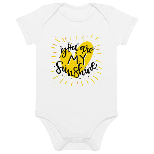 You are my sunshine - Organic cotton baby bodysuit