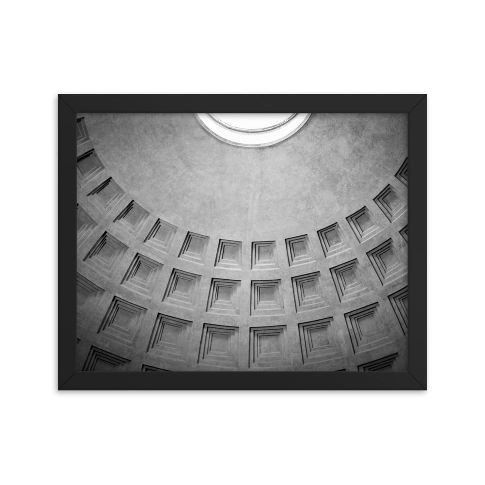 Pantheon - Framed photo paper poster