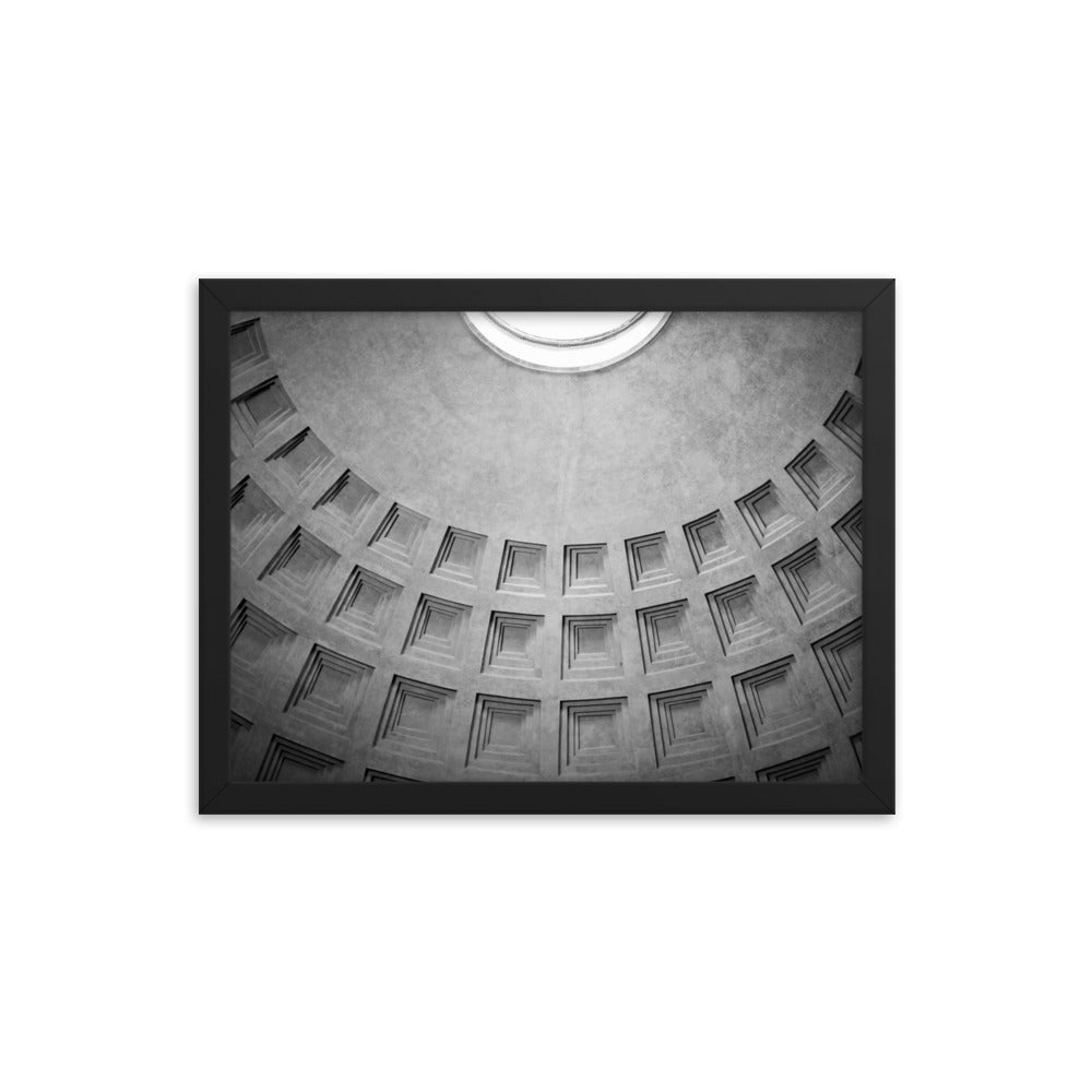 Pantheon - Framed photo paper poster