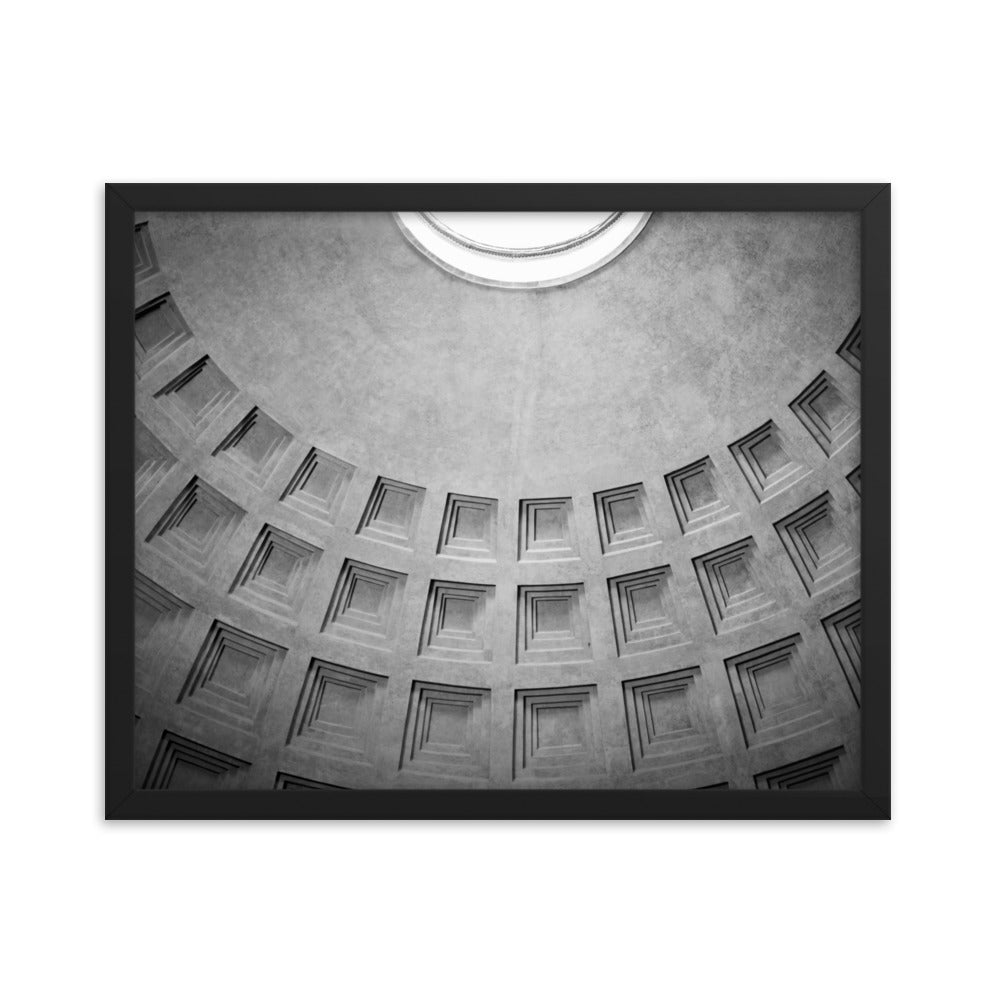 Pantheon - Framed photo paper poster