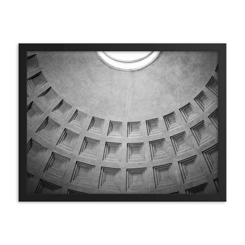 Pantheon - Framed photo paper poster