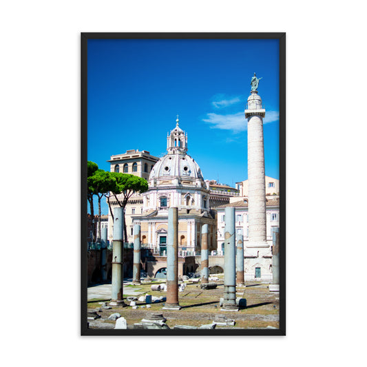 Column of Trajan - Framed photo paper poster