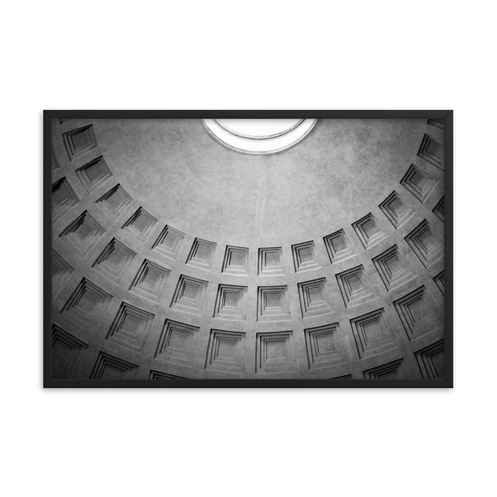 Pantheon - Framed photo paper poster