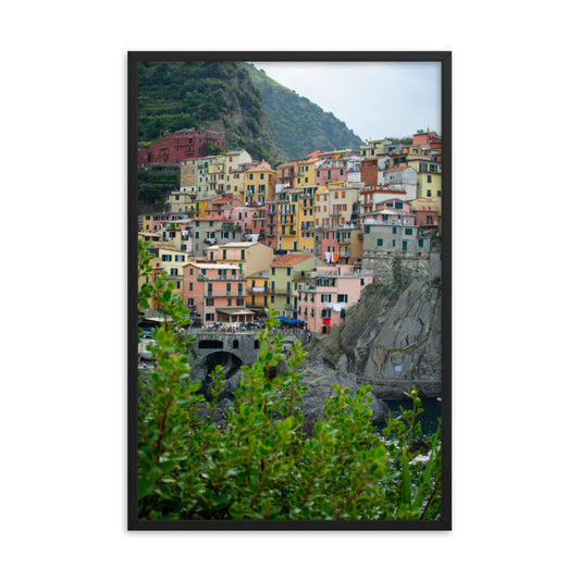 Manarola, Cinque Terre - Framed photo paper poster