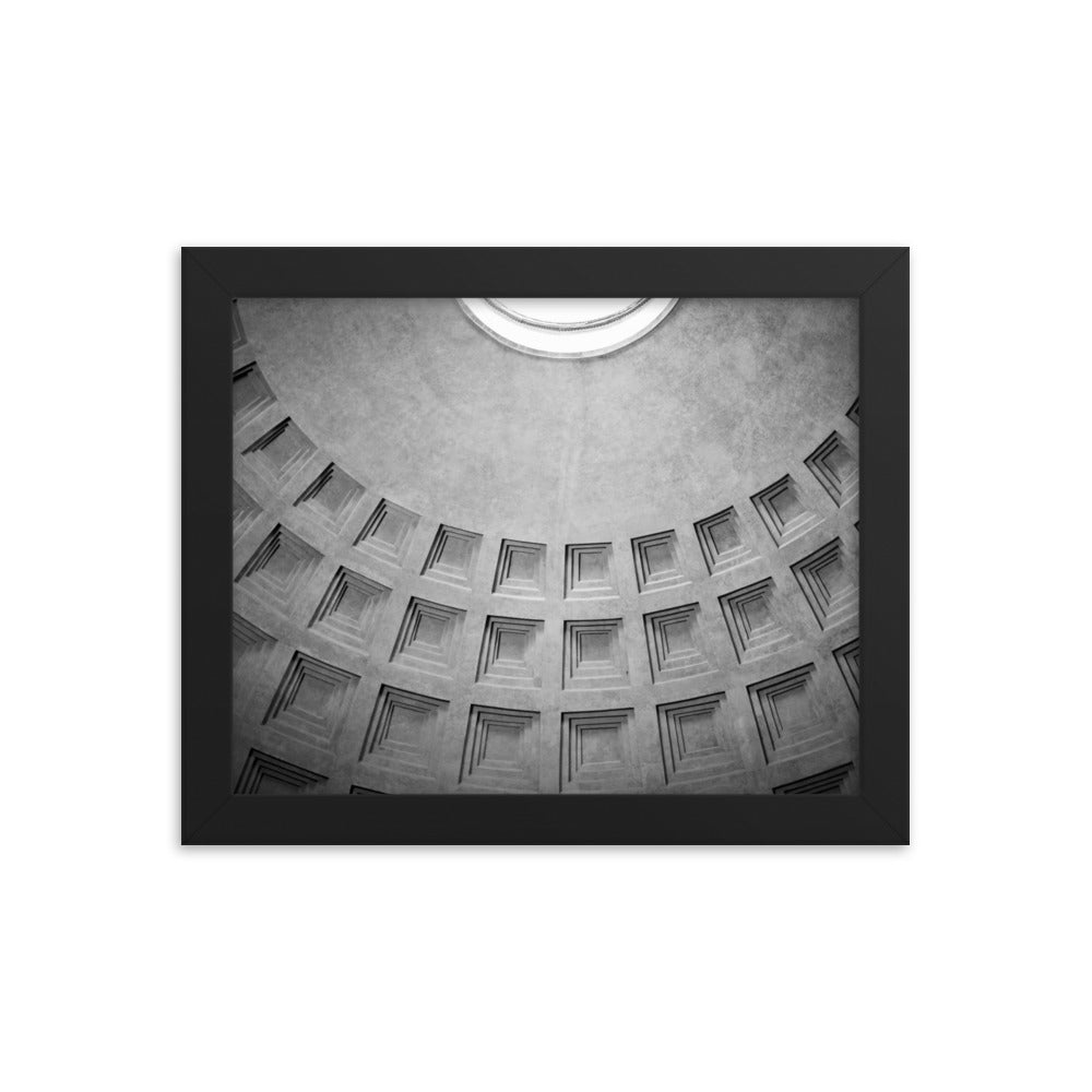 Pantheon - Framed photo paper poster