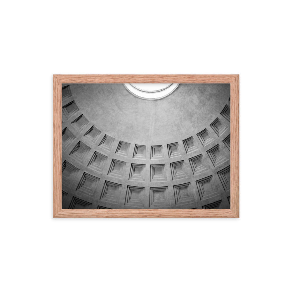 Pantheon - Framed photo paper poster