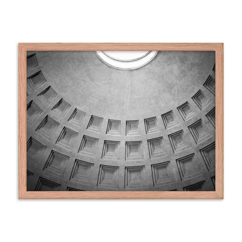 Pantheon - Framed photo paper poster