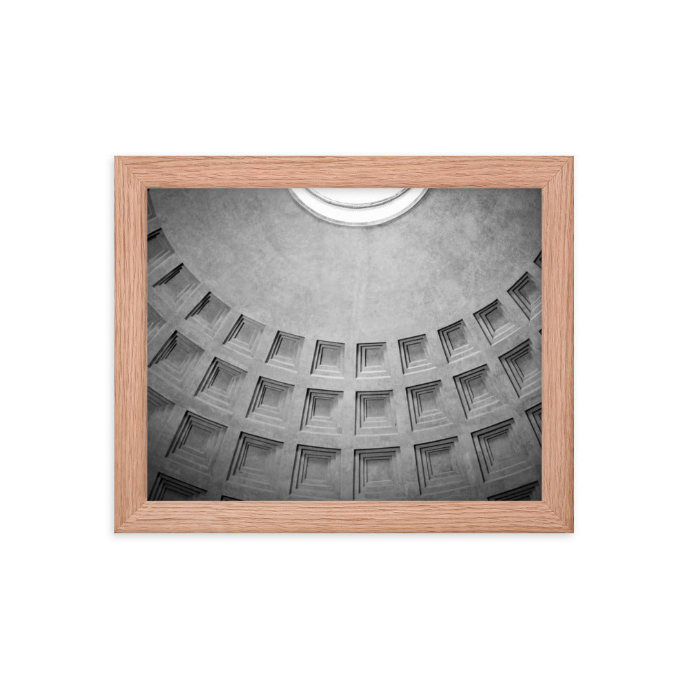 Pantheon - Framed photo paper poster