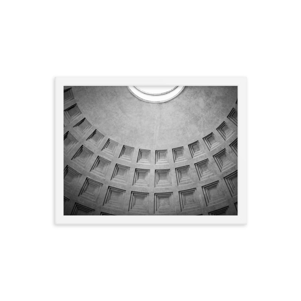 Pantheon - Framed photo paper poster