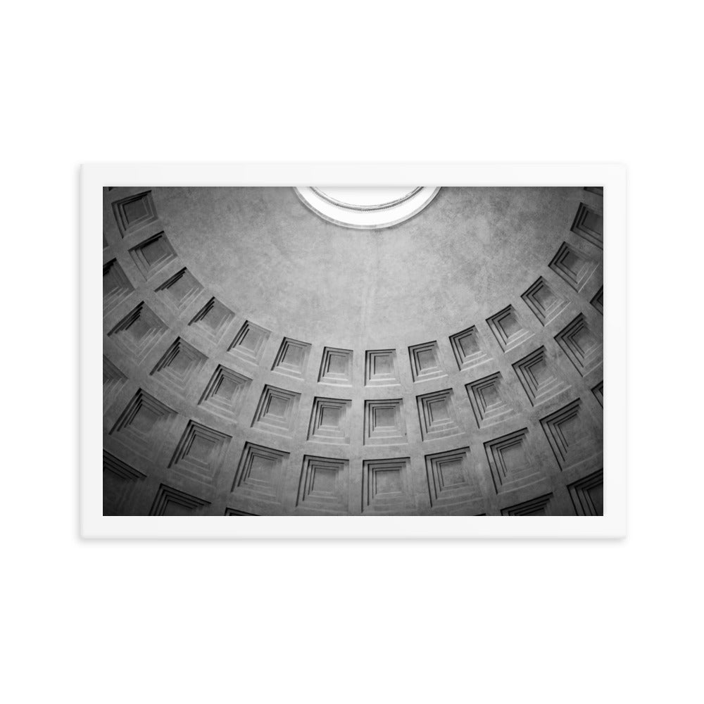 Pantheon - Framed photo paper poster