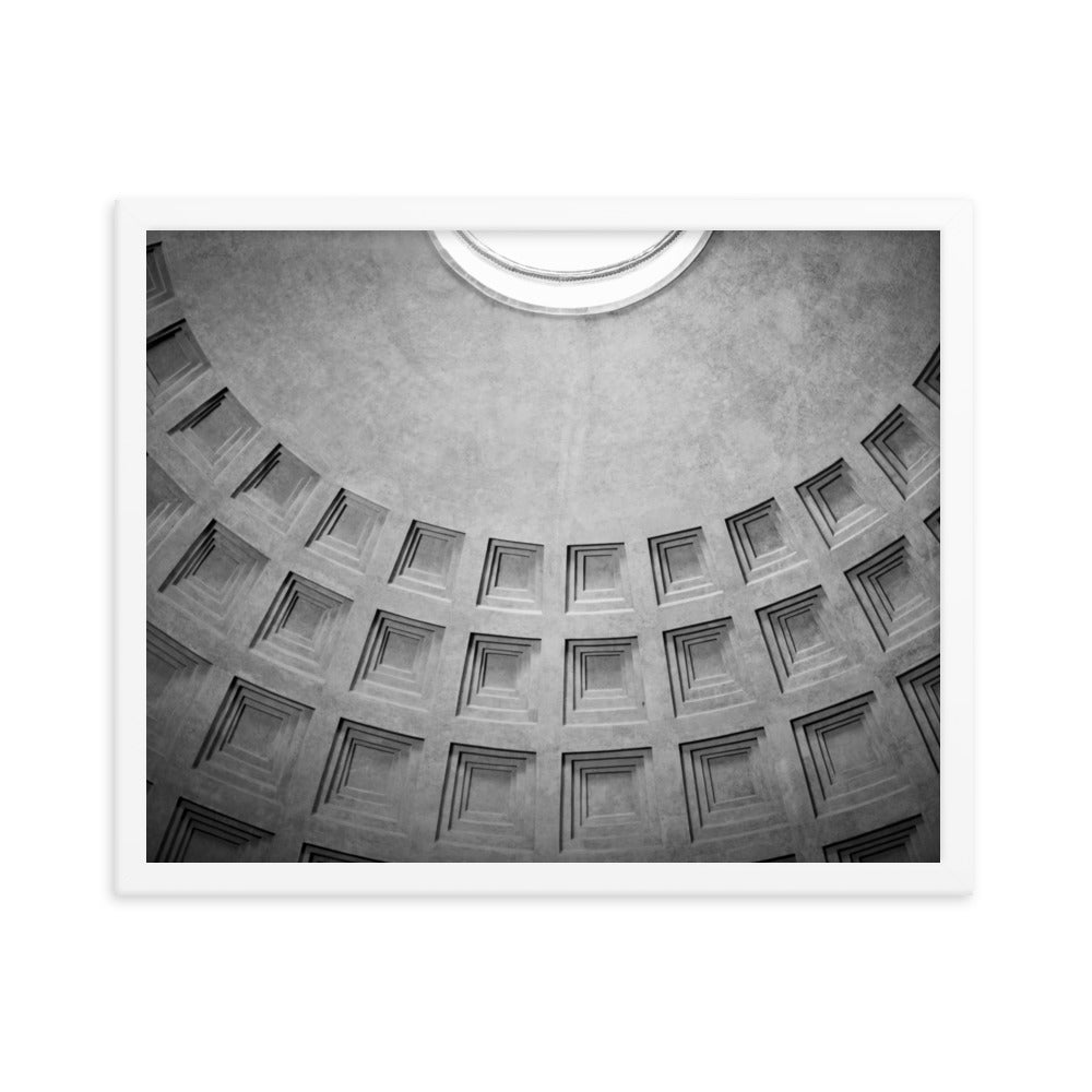 Pantheon - Framed photo paper poster