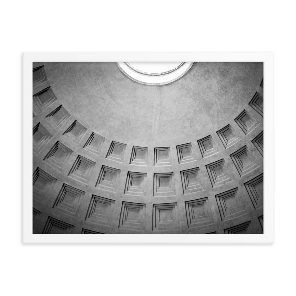 Pantheon - Framed photo paper poster