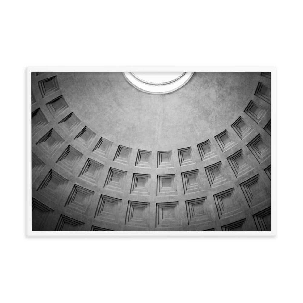 Pantheon - Framed photo paper poster