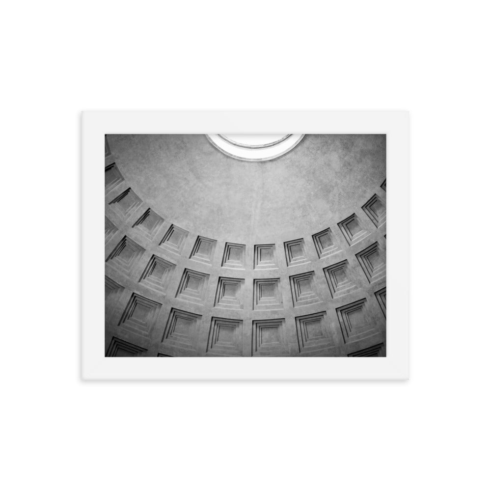 Pantheon - Framed photo paper poster