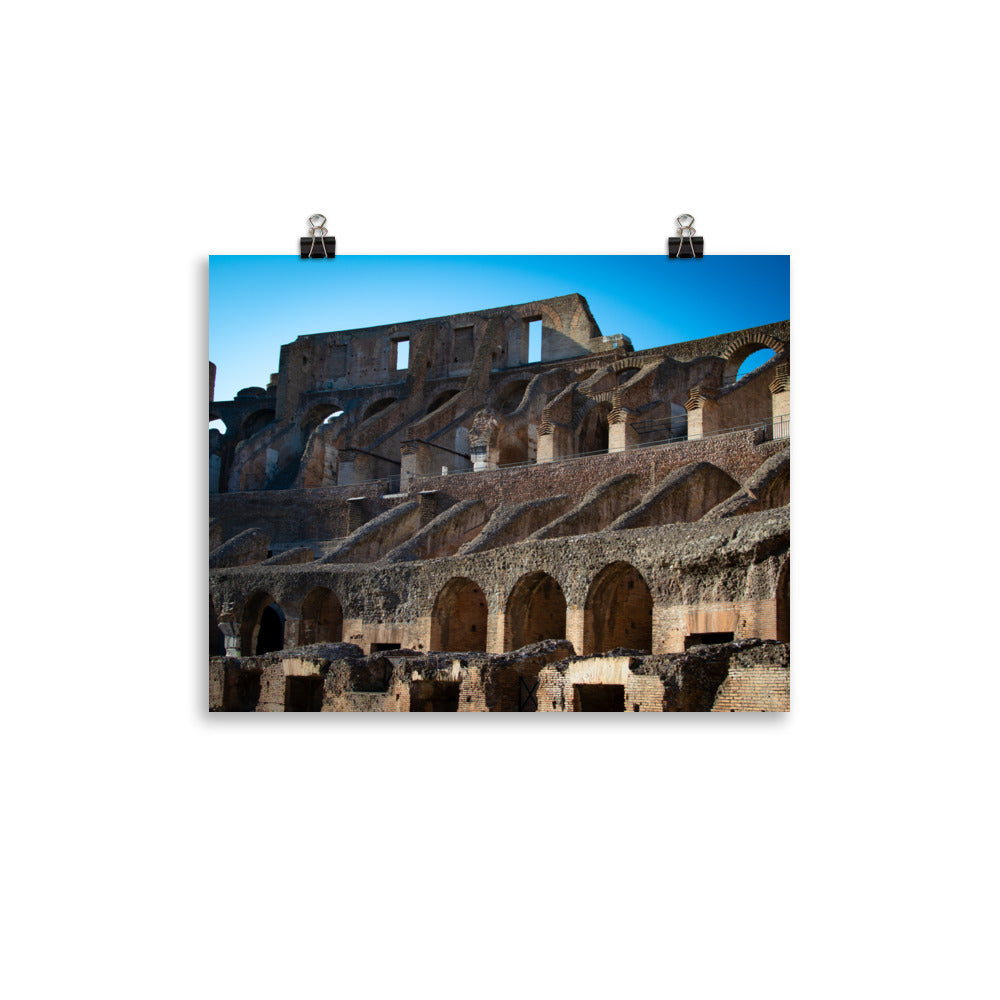 Roman Colosseum Interior - Photo paper poster