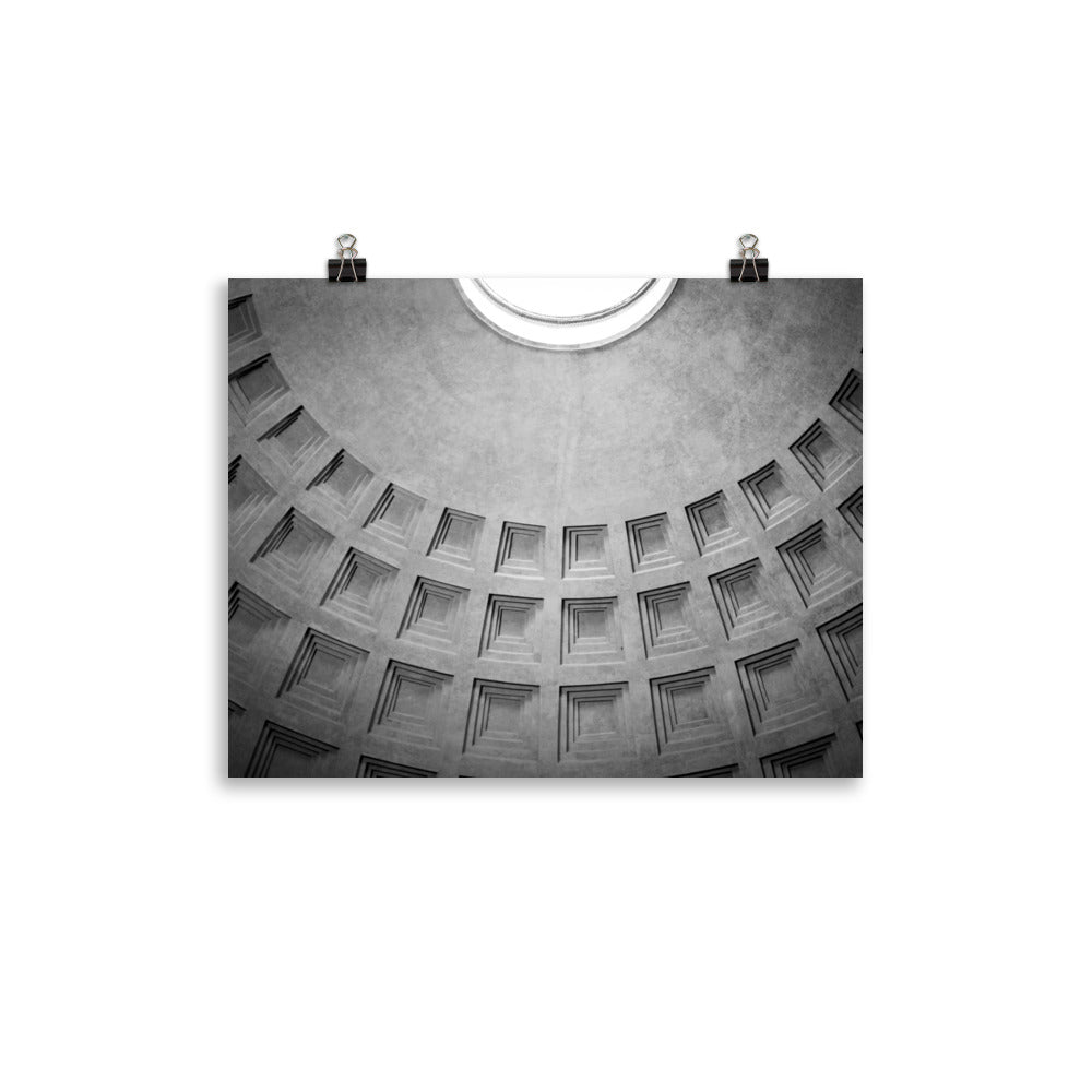 Pantheon.- Photo paper poster