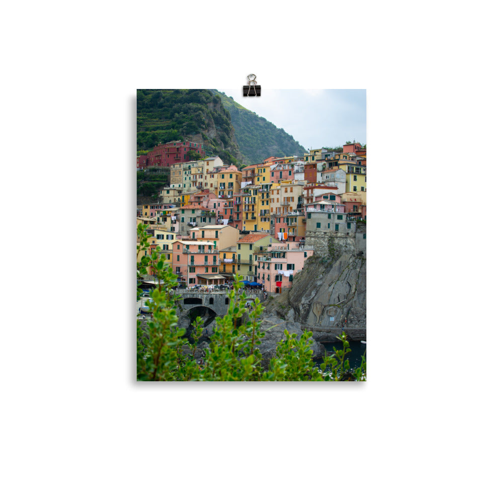 Manarola, Cinque Terre - Photo paper poster