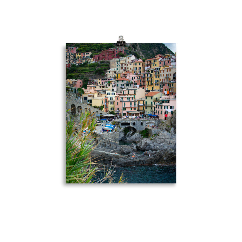 Manarola - Photo paper poster