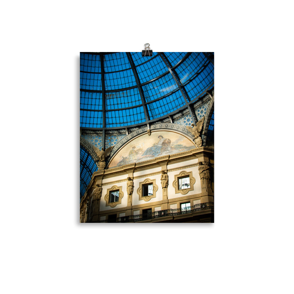 Galleria Vittorio Emanuele II - Photo paper poster