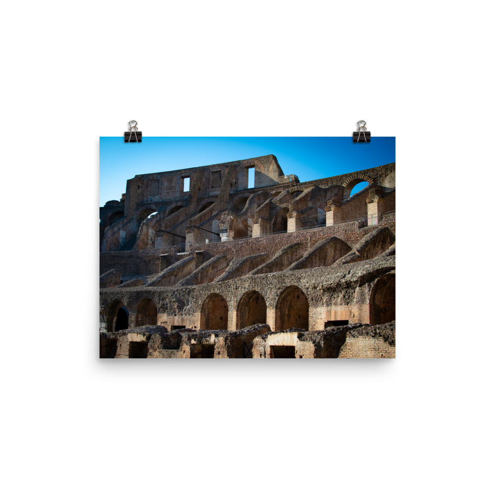 Roman Colosseum Interior - Photo paper poster