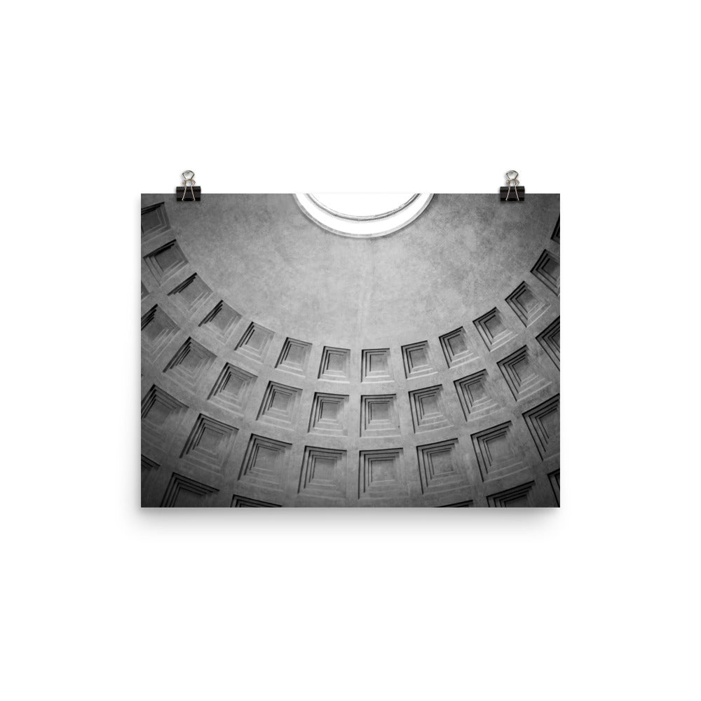 Pantheon.- Photo paper poster