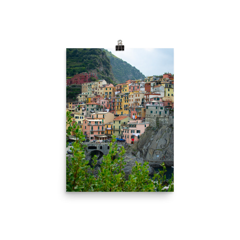 Manarola, Cinque Terre - Photo paper poster